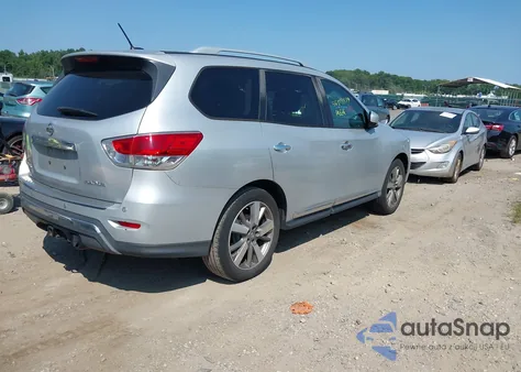 2013 Nissan Pathfinder Platinum from USA, damaged, VIN 5N1AR2MN8DC634913